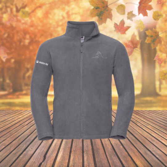 Badger Wild Line-Art Unisex Fleece - Image 4