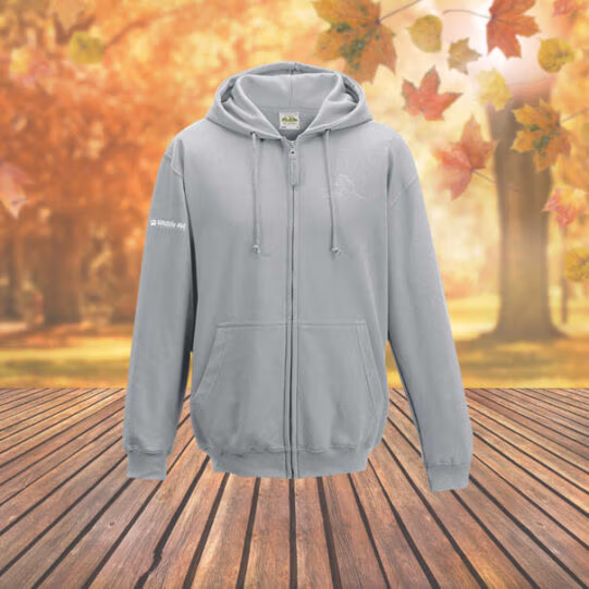Badger Wild Line-Art Unisex Hoodie - Image 3