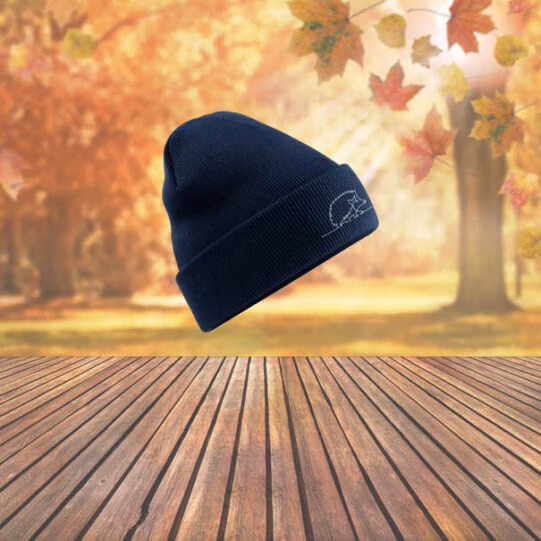 Wild Line-Art Beanie - Image 5