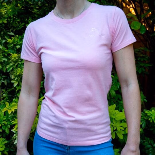 Badger Wild Line-Art Ladies Fitted T-Shirt - Image 3