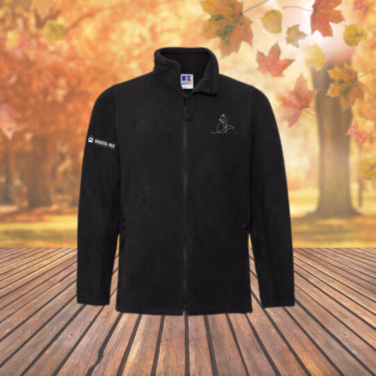 Fox Wild Line-Art Unisex Fleece