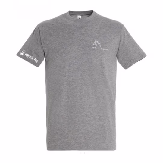 Badger Wild Line-Art Unisex T-Shirt - Image 6