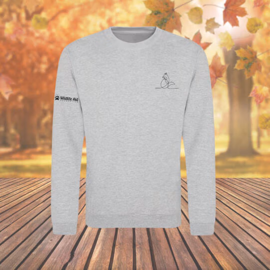 Fox Wild Line-Art Unisex Sweatshirt - Image 10