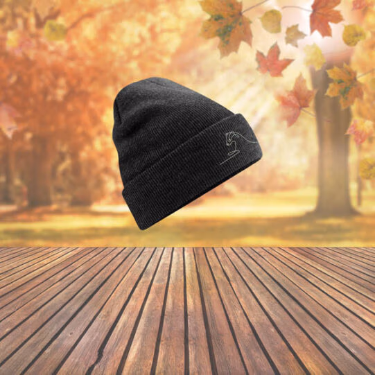 Wild Line-Art Beanie - Image 3
