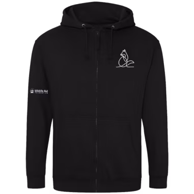Fox Wild Line-Art Unisex Hoodie