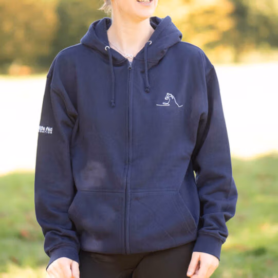 Badger Wild Line-Art Unisex Hoodie - Image 7