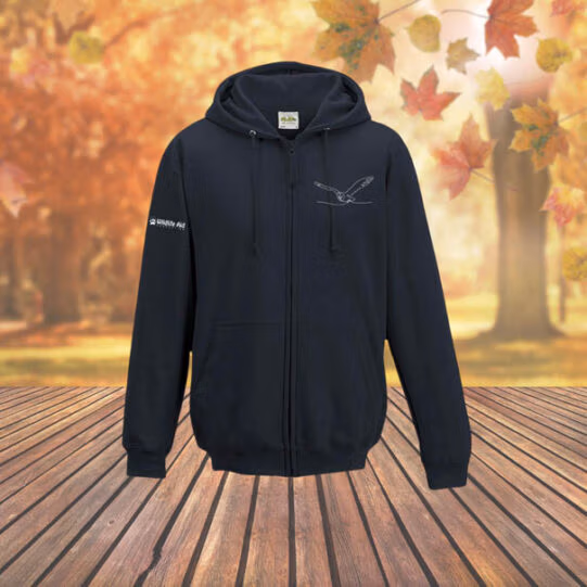 Owl Wild Line-Art Unisex Hoodie - Image 4