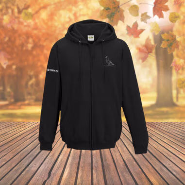 Pigeon Wild Line-Art Unisex Hoodie