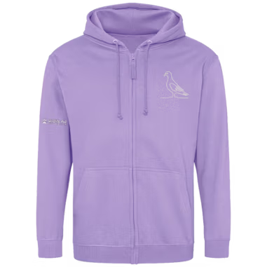 Pigeon Wild Line-Art Unisex Hoodie