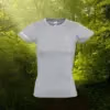 Pigeon Wild Line-Art Ladies Fitted T-Shirt - Image 2