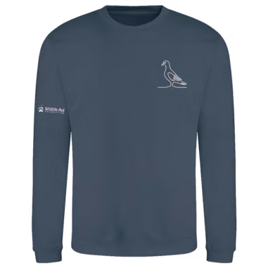 Pigeon Wild Line-Art Unisex Sweatshirt