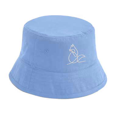 Wild Line-Art Bucket Hat