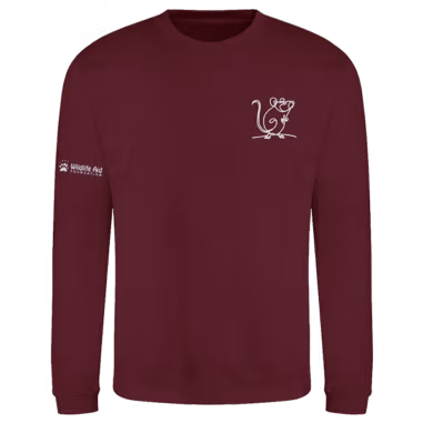 Mouse Wild Line-Art Unisex Sweatshirt