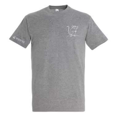 Mouse Wild Line-Art Unisex T-Shirt
